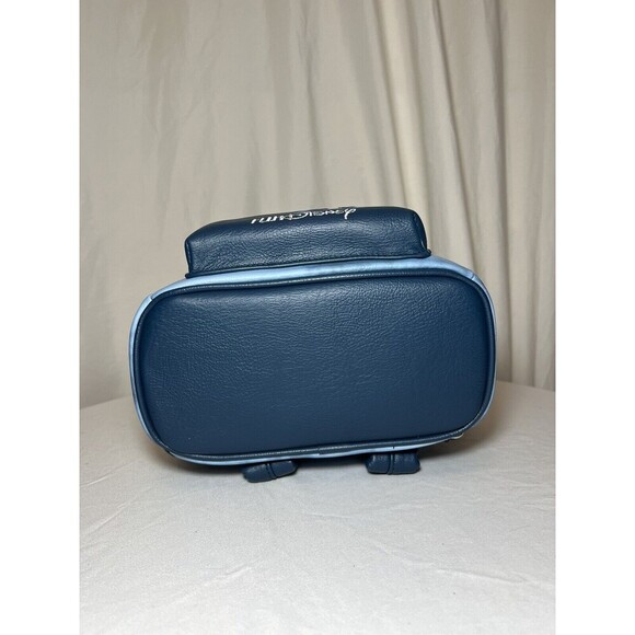 Disney Parks RunDisney Wine And Dine 2023 Blue Tie Dye Loungefly Backpack NWT - Picture 7 of 9